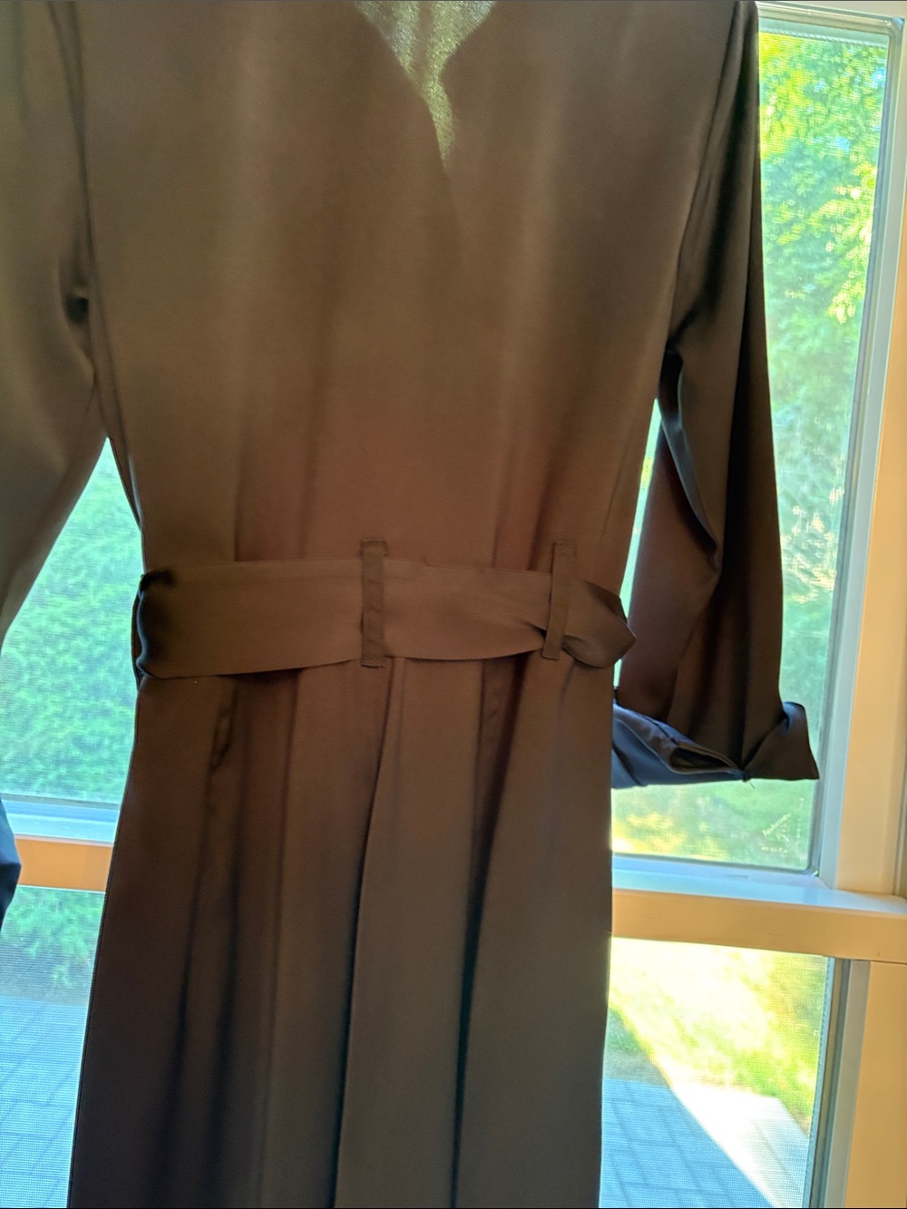 Wide Leg Utility Jumpsuit - Black - Picture 5 of 6